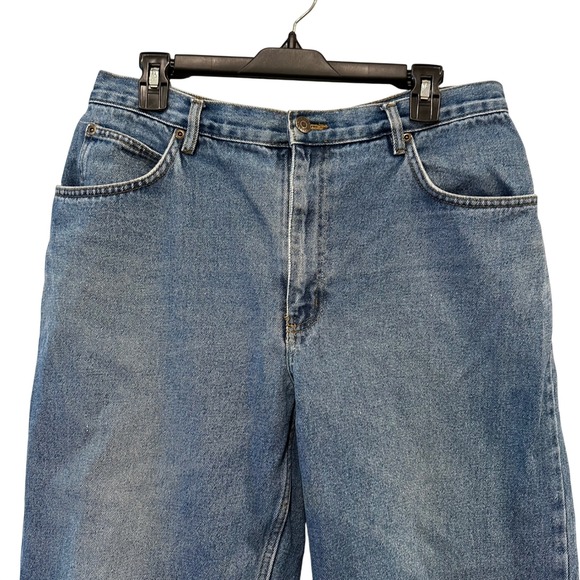 Open Trails Authentic Stonewashed Jeans Men's 32x24 Relaxed Fit Hiking Gorpcore - Picture 2 of 11